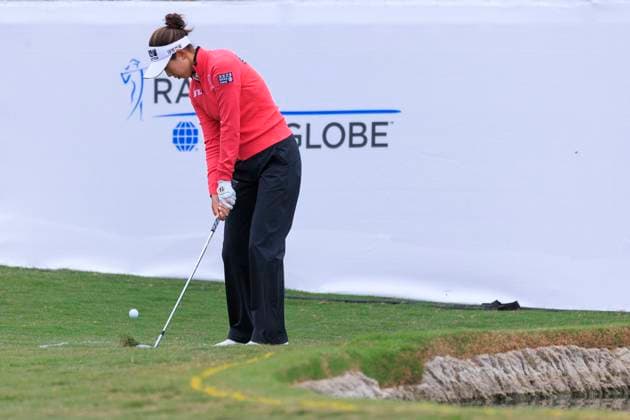 April 18, 2025, Tarzana, California, USA: Yealimi Noh during round two of the JM Eagle LA Championship presented by Plastpro Friday April 18, 2025 at El Caballero Country Club in Tarzana, California. JAVIER ROJAS PI Tarzana USA - ZUMAp124 20250418_zaa_p124_123 Copyright: xJavierxRojasx