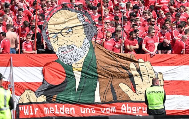 19 04 2024 Soccer Season 2024 2025 2 Soccer Bundesliga 30 Matchday 1 FC Nürnberg FCN Club SC Paderborn 07 SCP Sportfoto Zink xwoxzix DFL regulations prohibit any use of photographs as image sequences and or quasi video only for editorial use Part of the choreo choreography Fans Fanblock Clubfans