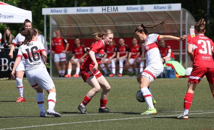Football, Women, WFV Cup, VfB Stuttgart Women II - VfB Stutgart
