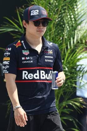 F1 Saudi Arabian Grand Prix 2025 Practice 3 Yuki Tsunoda of Red Bull Racing before third practice ahead of the Formula 1 Saudi Arabian Grand Prix at Jeddah Corniche Circuit in Jeddah, Saudi Arabia on April 19, 2025. Jeddah Saudi Arabia  Copyright: xJakubxPorzyckix originalFilename:porzycki-f1saudia250419_npHK9.jpg