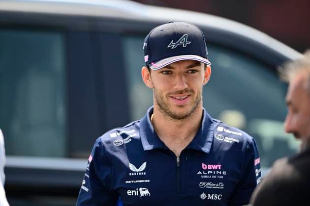 F1 Grand Prix of Saudi Arabia - Qualifying Pierre Gasly of the Alpine F1 Team chats during the qualifying of the Saudi Arabia GP, the 5th round of the Formula 1 World Championship, WM, Weltmeisterschaft at the Jeddah Corniche Circuit in Jeddah, Saudi Arabia, on April 19, 2025. Jeddah Saudia Arabia  Copyright: xAndreaxDiodatox originalFilename:diodato-f1saudia250419_npCgq.jpg