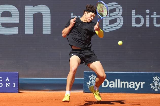 Ben Shelton USA plays Francisco Cerundolo in the semi-finals Tennis BMW Open by Bitpanda ATP 500 Munich 19 04 2025 PHOTO Mladen Lackovic LakoPress