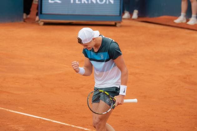 Barcelona Open Banc Sabadell Gabriela Testa OVERTAKE MAXPPP - Barcelona 19 04 2025 RUNE Holger (DEN), action during the Barcelona Open Banc Sabadell 2025 from April 12 to 20 in Barcelona, Spain Barcelona Spain  Copyright: xOVERTAKE MAXPPP MAXPPPxGabrielaxTestax OVT202504192975 OVT202504192975