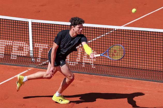 Ben Shelton USA Tennis BMW Open 2025 ATP 500 MTTC Iphitos Munich Germany April 19, 2025 Copyright: xJuergenxHasenkopfx