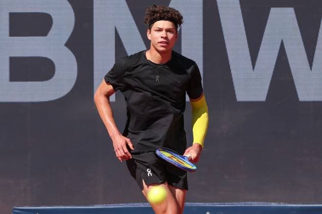 Ben Shelton USA Tennis BMW Open 2025 ATP 500 MTTC Iphitos Munich Germany April 19, 2025 Copyright: xJuergenxHasenkopfx