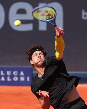 Ben Shelton USA Tennis BMW Open 2025 ATP 500 MTTC Iphitos Munich Germany April 19, 2025 Copyright: xJuergenxHasenkopfx
