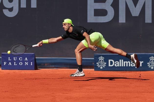 Francisco Cerundolo ARG Tennis BMW Open 2025 ATP 500 MTTC Iphitos Munich Germany April 19, 2025 Copyright: xJuergenxHasenkopfx