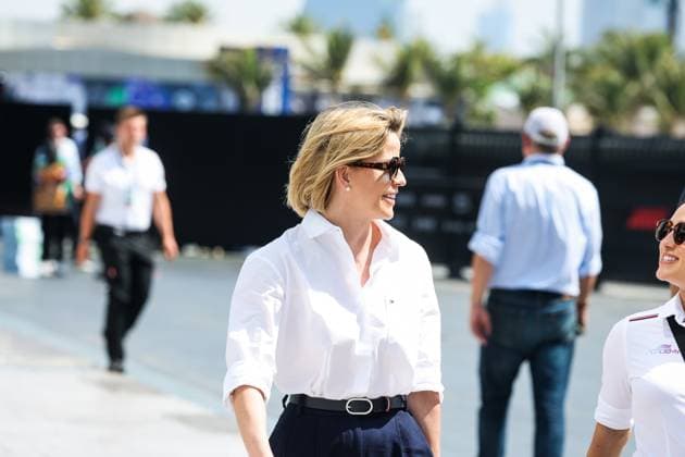 F1 - SAUDI ARABIAN GRAND PRIX 2025 WOLFF Susie, Managing Director of the F1 Academy, portrait, during the Formula 1 STC Saudi Arabian Grand Prix 2025, 5th round of the 2025 FIA Formula One World Championship, WM, Weltmeisterschaft from April 18 to 20, 2025 on the Jeddah Corniche Circuit, in Jeddah, Saudi Arabia - JeddahSaudi Arabia  Copyright: xFLORENTxGOODENx