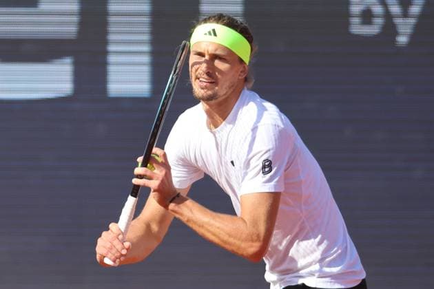 Alexander Zverev GER Portraet, Portrait, in the semi-final, against Marozsan HUN Tennis BMW Open by Bitpanda ATP 500 Munich 19 04 2025 PHOTO Mladen Lackovic LakoPress