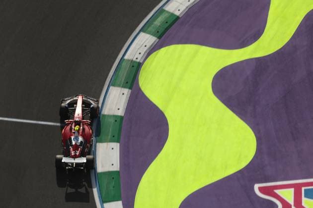 44 Lewis Hamilton, Scuderia Ferrari F1 Grand Prix of Saudi Arabia at Jeddah Corniche Circuit Photo by HOCH ZWEI Jeddah Saudi Arabia