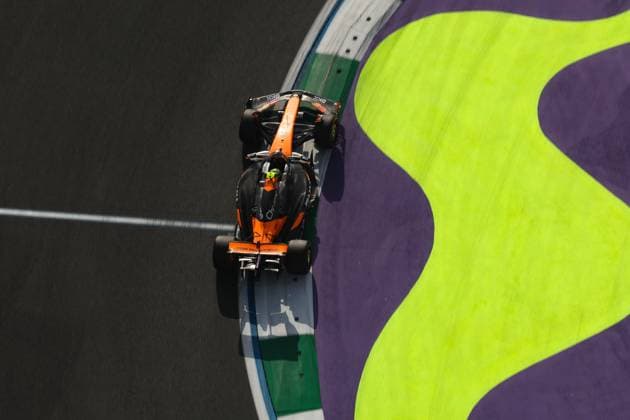 4 Lando Norris, McLaren F1 Team F1 Grand Prix of Saudi Arabia at Jeddah Corniche Circuit Photo by HOCH ZWEI Jeddah Saudi Arabia