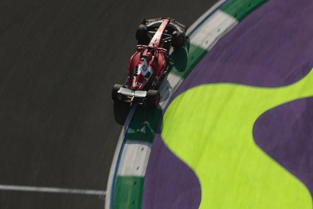 16 Charles Leclerc, Scuderia Ferrari F1 Grand Prix of Saudi Arabia at Jeddah Corniche Circuit Photo by HOCH ZWEI Jeddah Saudi Arabia