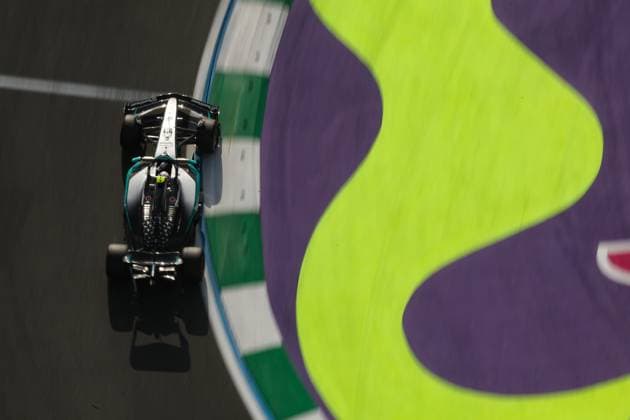 12 Andrea Kimi Antonelli, Mercedes AMG Petronas Formula One Team F1 Grand Prix of Saudi Arabia at Jeddah Corniche Circuit Photo by HOCH ZWEI Jeddah Saudi Arabia