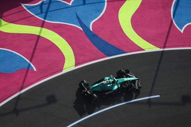 F1 - SAUDI ARABIAN GRAND PRIX 2025 14 ALONSO Fernando (spa), Aston Martin F1 Team AMR24, action during the Formula 1 STC Saudi Arabian Grand Prix 2025, 5th round of the 2025 FIA Formula One World Championship, WM, Weltmeisterschaft from April 18 to 20, 2025 on the Jeddah Corniche Circuit, in Jeddah, Saudi Arabia - JeddahSaudi Arabia  Copyright: xXavixBonillax