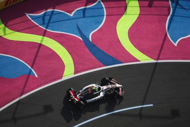 F1 - SAUDI ARABIAN GRAND PRIX 2025 87 BEARMAN Ollie Oliver (gbr), Haas F1 Team VF-25 Ferrari, action during the Formula 1 STC Saudi Arabian Grand Prix 2025, 5th round of the 2025 FIA Formula One World Championship, WM, Weltmeisterschaft from April 18 to 20, 2025 on the Jeddah Corniche Circuit, in Jeddah, Saudi Arabia - JeddahSaudi Arabia  Copyright: xXavixBonillax