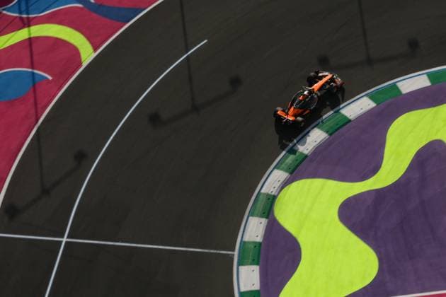 4 Lando Norris, McLaren F1 Team F1 Grand Prix of Saudi Arabia at Jeddah Corniche Circuit Photo by HOCH ZWEI Jeddah Saudi Arabia