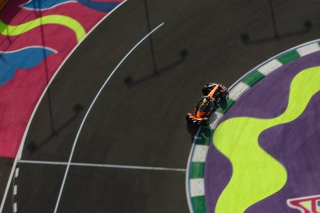 4 Lando Norris, McLaren F1 Team F1 Grand Prix of Saudi Arabia at Jeddah Corniche Circuit Photo by HOCH ZWEI Jeddah Saudi Arabia