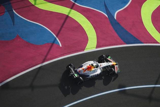 F1 - SAUDI ARABIAN GRAND PRIX 2025 06 HADJAR Isack (fra), Visa Cash App RB F1 Team VCARB02, action during the Formula 1 STC Saudi Arabian Grand Prix 2025, 5th round of the 2025 FIA Formula One World Championship, WM, Weltmeisterschaft from April 18 to 20, 2025 on the Jeddah Corniche Circuit, in Jeddah, Saudi Arabia - JeddahSaudi Arabia  Copyright: xXavixBonillax