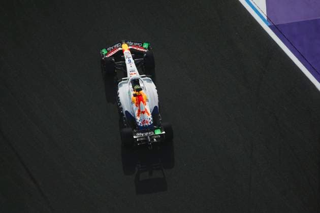 F1 - SAUDI ARABIAN GRAND PRIX 2025 06 HADJAR Isack (fra), Visa Cash App RB F1 Team VCARB02, action during the Formula 1 STC Saudi Arabian Grand Prix 2025, 5th round of the 2025 FIA Formula One World Championship, WM, Weltmeisterschaft from April 18 to 20, 2025 on the Jeddah Corniche Circuit, in Jeddah, Saudi Arabia - JeddahSaudi Arabia  Copyright: xXavixBonillax