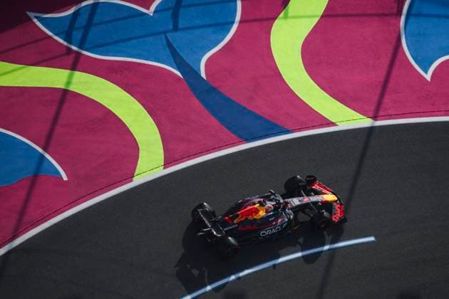 F1 - SAUDI ARABIAN GRAND PRIX 2025 01 VERSTAPPEN Max (nld), Red Bull Racing RB21, action during the Formula 1 STC Saudi Arabian Grand Prix 2025, 5th round of the 2025 FIA Formula One World Championship, WM, Weltmeisterschaft from April 18 to 20, 2025 on the Jeddah Corniche Circuit, in Jeddah, Saudi Arabia - JeddahSaudi Arabia  Copyright: xXavixBonillax
