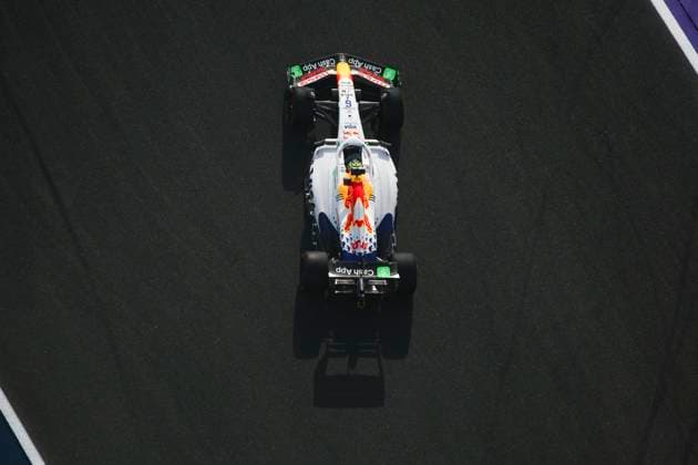 F1 - SAUDI ARABIAN GRAND PRIX 2025 06 HADJAR Isack (fra), Visa Cash App RB F1 Team VCARB02, action during the Formula 1 STC Saudi Arabian Grand Prix 2025, 5th round of the 2025 FIA Formula One World Championship, WM, Weltmeisterschaft from April 18 to 20, 2025 on the Jeddah Corniche Circuit, in Jeddah, Saudi Arabia - JeddahSaudi Arabia  Copyright: xXavixBonillax
