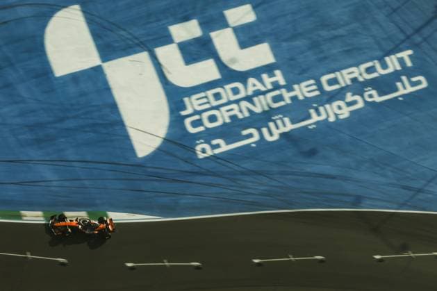 81 Oscar Piastri, McLaren F1 Team F1 Grand Prix of Saudi Arabia at Jeddah Corniche Circuit Photo by HOCH ZWEI Jeddah Saudi Arabia