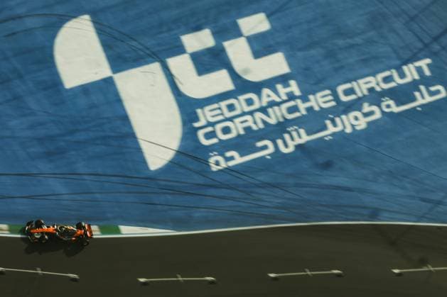 4 Lando Norris, McLaren F1 Team F1 Grand Prix of Saudi Arabia at Jeddah Corniche Circuit Photo by HOCH ZWEI Jeddah Saudi Arabia