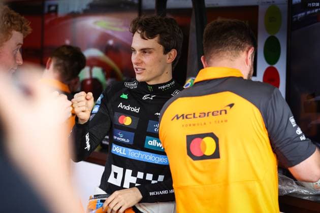 F1 - SAUDI ARABIAN GRAND PRIX 2025 PIASTRI Oscar (aus), McLaren F1 Team MCL39, portrait during the Formula 1 STC Saudi Arabian Grand Prix 2025, 5th round of the 2025 FIA Formula One World Championship, WM, Weltmeisterschaft from April 18 to 20, 2025 on the Jeddah Corniche Circuit, in Jeddah, Saudi Arabia - JeddahSaudi Arabia  Copyright: xANTONINxVINCENTx