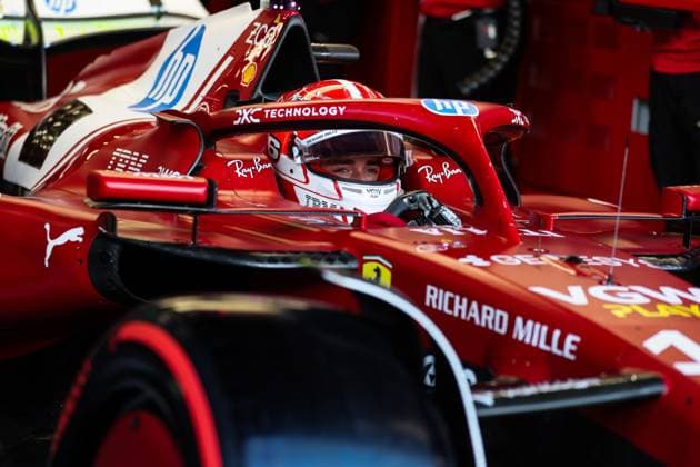 F1 - SAUDI ARABIAN GRAND PRIX 2025 LECLERC Charles (mco), Scuderia Ferrari SF-25, portrait during the Formula 1 STC Saudi Arabian Grand Prix 2025, 5th round of the 2025 FIA Formula One World Championship, WM, Weltmeisterschaft from April 18 to 20, 2025 on the Jeddah Corniche Circuit, in Jeddah, Saudi Arabia - JeddahSaudi Arabia  Copyright: xANTONINxVINCENTx