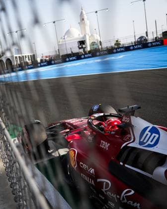F1 - SAUDI ARABIAN GRAND PRIX 2025 16 LECLERC Charles (mco), Scuderia Ferrari SF-25, action during the Formula 1 STC Saudi Arabian Grand Prix 2025, 5th round of the 2025 FIA Formula One World Championship, WM, Weltmeisterschaft from April 18 to 20, 2025 on the Jeddah Corniche Circuit, in Jeddah, Saudi Arabia - JeddahSaudi Arabia  Copyright: xANTONINxVINCENTx