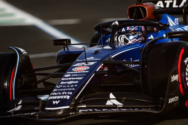 F1 - SAUDI ARABIAN GRAND PRIX 2025 23 ALBON Alexander (tha), Williams Racing FW47, action during the Formula 1 STC Saudi Arabian Grand Prix 2025, 5th round of the 2025 FIA Formula One World Championship, WM, Weltmeisterschaft from April 18 to 20, 2025 on the Jeddah Corniche Circuit, in Jeddah, Saudi Arabia - JeddahSaudi Arabia  Copyright: xANTONINxVINCENTx