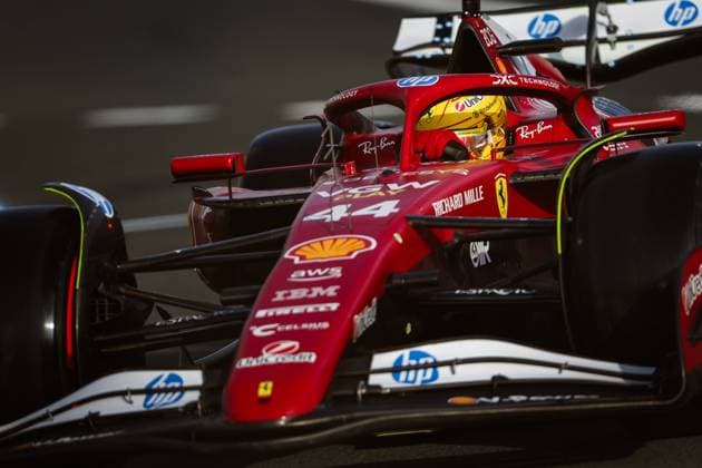 F1 - SAUDI ARABIAN GRAND PRIX 2025 44 HAMILTON Lewis (gbr), Scuderia Ferrari SF-25, action during the Formula 1 STC Saudi Arabian Grand Prix 2025, 5th round of the 2025 FIA Formula One World Championship, WM, Weltmeisterschaft from April 18 to 20, 2025 on the Jeddah Corniche Circuit, in Jeddah, Saudi Arabia - JeddahSaudi Arabia  Copyright: xANTONINxVINCENTx