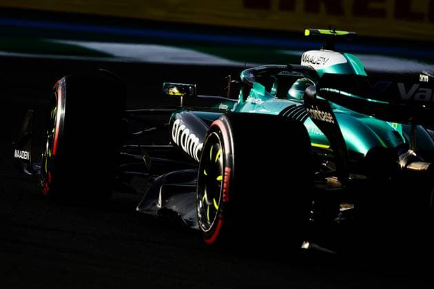 F1 - SAUDI ARABIAN GRAND PRIX 2025 18 STROLL Lance (can), Aston Martin F1 Team AMR25, action during the Formula 1 STC Saudi Arabian Grand Prix 2025, 5th round of the 2025 FIA Formula One World Championship, WM, Weltmeisterschaft from April 18 to 20, 2025 on the Jeddah Corniche Circuit, in Jeddah, Saudi Arabia - JeddahSaudi Arabia  Copyright: xFLORENTxGOODENx