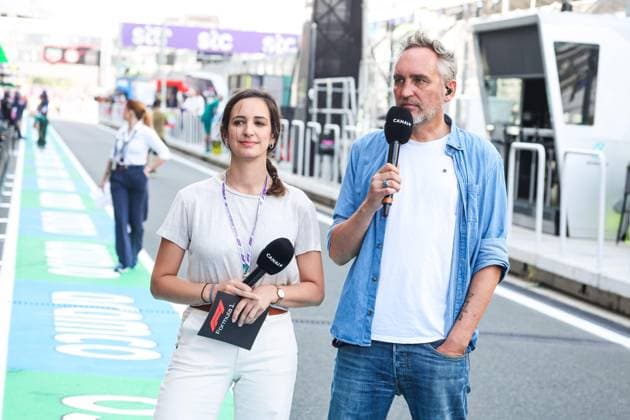 F1 - SAUDI ARABIAN GRAND PRIX 2025 MONTAGNY Franck (fra), TV presenter of Canal+, portrait during the Formula 1 STC Saudi Arabian Grand Prix 2025, 5th round of the 2025 FIA Formula One World Championship, WM, Weltmeisterschaft from April 18 to 20, 2025 on the Jeddah Corniche Circuit, in Jeddah, Saudi Arabia - JeddahSaudi Arabia  Copyright: xFLORENTxGOODENx