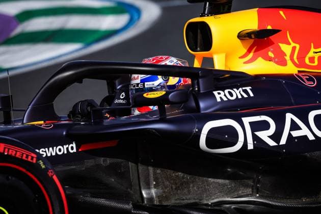 F1 - SAUDI ARABIAN GRAND PRIX 2025 01 VERSTAPPEN Max (nld), Red Bull Racing RB21, action during the Formula 1 STC Saudi Arabian Grand Prix 2025, 5th round of the 2025 FIA Formula One World Championship, WM, Weltmeisterschaft from April 18 to 20, 2025 on the Jeddah Corniche Circuit, in Jeddah, Saudi Arabia - JeddahSaudi Arabia  Copyright: xFLORENTxGOODENx