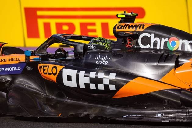 F1 - SAUDI ARABIAN GRAND PRIX 2025 04 NORRIS Lando (gbr), McLaren F1 Team MCL39, action during the Formula 1 STC Saudi Arabian Grand Prix 2025, 5th round of the 2025 FIA Formula One World Championship, WM, Weltmeisterschaft from April 18 to 20, 2025 on the Jeddah Corniche Circuit, in Jeddah, Saudi Arabia - JeddahSaudi Arabia  Copyright: xFLORENTxGOODENx