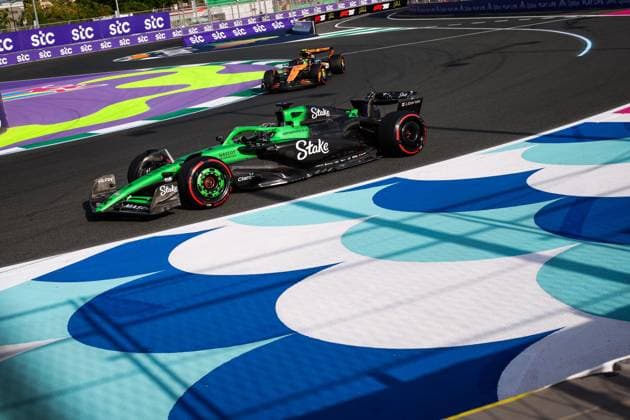 F1 - SAUDI ARABIAN GRAND PRIX 2025 27 HULKENBERG Nico (ger), Stake F1 Team Kick C45, action during the Formula 1 STC Saudi Arabian Grand Prix 2025, 5th round of the 2025 FIA Formula One World Championship, WM, Weltmeisterschaft from April 18 to 20, 2025 on the Jeddah Corniche Circuit, in Jeddah, Saudi Arabia - JeddahSaudi Arabia  Copyright: xFLORENTxGOODENx