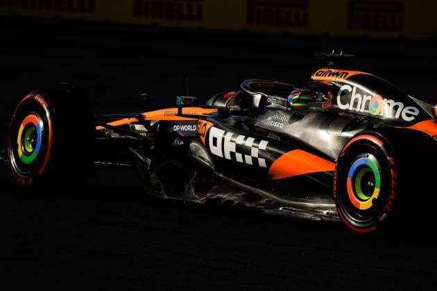 F1 - SAUDI ARABIAN GRAND PRIX 2025 81 PIASTRI Oscar (aus), McLaren F1 Team MCL39, action during the Formula 1 STC Saudi Arabian Grand Prix 2025, 5th round of the 2025 FIA Formula One World Championship, WM, Weltmeisterschaft from April 18 to 20, 2025 on the Jeddah Corniche Circuit, in Jeddah, Saudi Arabia - JeddahSaudi Arabia  Copyright: xFLORENTxGOODENx
