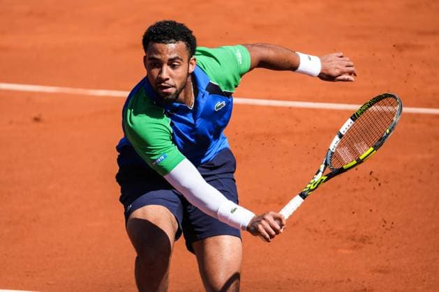 April 19, 2025, Barcelona, Barcelona, Spain: Arthur Fils of France during the semifinals between Carlos Alcaraz of Spain on Barcelona Open Banc Sabadell Trofeo Conde de Godo on April 19, 2025 in Barcelona, Spain. Barcelona Spain - ZUMAs316 20250419_znp_s316_042 Copyright: xMartixSeguraxRamonedax