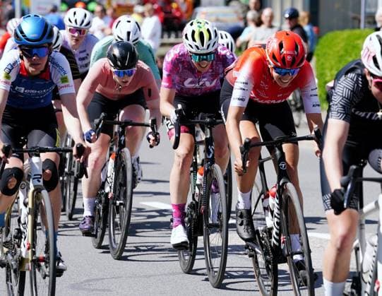19 04 2025 44 GP Osterhas 2025 Women Aline Seitz winner,Linda Indergand,Alessandra Keller r all SUI