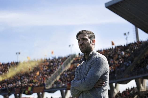 CALCIO - Serie A - US Lecce vs Como 1907 Cesc Fabregas head coach of Como 1907 during US Lecce vs Como 1907, Italian soccer Serie A match in Lecce, Italy, April 19 2025 Lecce Italy  Copyright: xIPAxSport ABACAx
