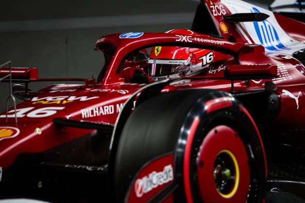F1 - SAUDI ARABIAN GRAND PRIX 2025 16 LECLERC Charles (mco), Scuderia Ferrari SF-25, action during the Formula 1 STC Saudi Arabian Grand Prix 2025, 5th round of the 2025 FIA Formula One World Championship, WM, Weltmeisterschaft from April 18 to 20, 2025 on the Jeddah Corniche Circuit, in Jeddah, Saudi Arabia - JeddahSaudi Arabia  Copyright: xANTONINxVINCENTx