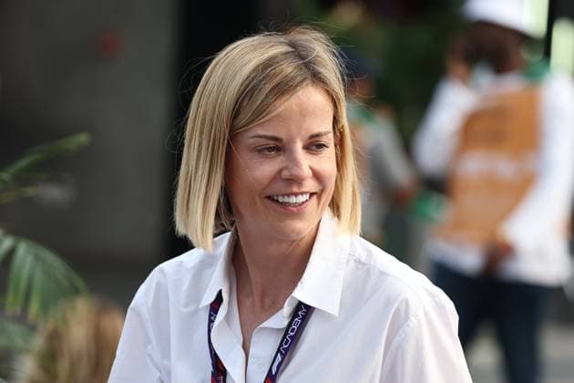 F1 Saudi Arabian Grand Prix 2025 Practice 3 And Qualifying Susie Wolff before third practice ahead of the Formula 1 Saudi Arabian Grand Prix at Jeddah Corniche Circuit in Jeddah, Saudi Arabia on April 19, 2025. Jeddah Saudi Arabia  Copyright: xJakubxPorzyckix originalFilename:porzycki-f1saudia250419_npTtG.jpg