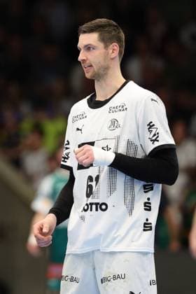 BAU 19 04 2025 Göppingen Handball FRISCH AUF Göppingen vs THW Kiel, Hendrk Pekeler Kiel