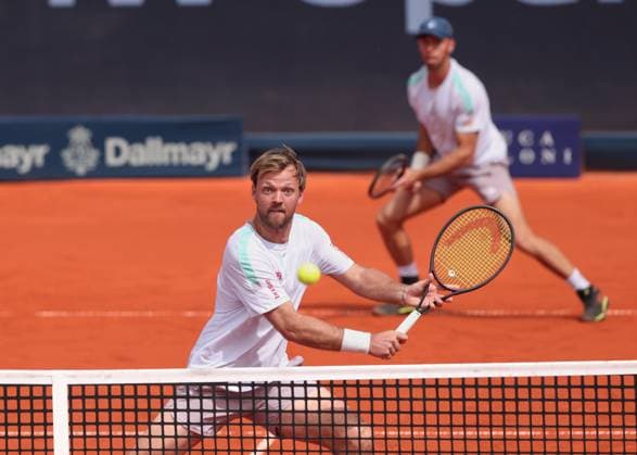 Kevin Krawietz, Tim Puetz Cap , Men Doubles, Men s Doubles Tennis BMW Open 2025 ATP MTTC Iphitos Munich Germany April 20, 2025 Copyright: xJuergenxHasenkopfx