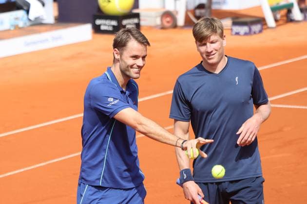 Andre Goransson SWE and Sem Verbeek NED Tennis BMW Open by Bitpanda ATP 500 Final Doubles Munich 20 04 2025 PHOTO Mladen Lackovic LakoPress