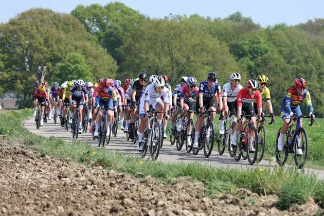 Valkenburg, 20-04-2025, cycling, Amstel Gold Race, women, the ladies are on their way in the 59th Amstel Gold Race 2025 Amstel Gold Race 2025 Women  x28844059x Copyright: