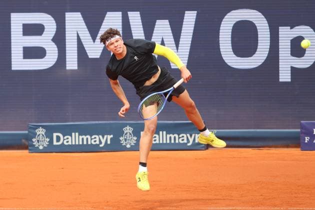 Ben Shelton USA Tennis BMW Open by Bitpanda ATP 500 Final Singles Munich 20 04 2025 PHOTO Mladen Lackovic LakoPress