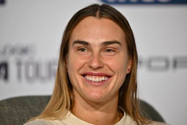 Aryna Sabalenka BLR Portrait Press Conference PK Tennis Ladies Porsche Cup Porsche Tennis Grand Prix GP Stuttgart 2025 Porsche Arena 20 04 2024 DFL REGULATIONS PROHIBIT ANY USE OF PHOTOGRAPHS AS IMAGE SEQUENCES AND OR QUASI VIDEO Tennis Ladies Porsche Cup Porsche Tennis Grand Prix GP Stuttgart 2025