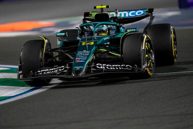 April 20, 2025, Jeddah, Saudi Arabia: Spanish driver FERNANDO ALONSO (Aston Martin F1 Team) drives during the 2025 FIA Formula 1 Saudi Arabian Grand Prix at Jeddah Corniche Circuit in Jeddah, Saudi Arabia. Jeddah Saudi Arabia - ZUMAg147 20250420_fap_g147_015 Copyright: xJamesxGasperottix